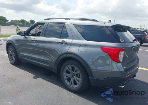 2022 Ford Explorer Xlt из США, поврежденный, VIN 1FMSK7DH2NGC467